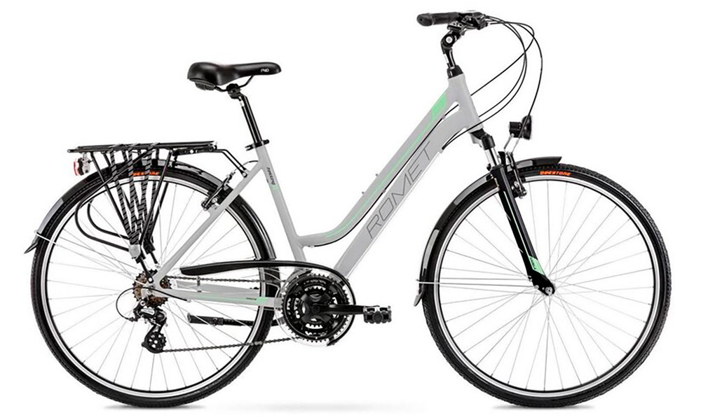 Фотография Велосипед 28" ROMET Gazela 1 (2021) 2021 Серый